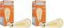 Thumbnail WiFi LED Smart G25 RGBW Color and Amber Finish Filament Light Bulb, 7W Efficient — Smart Light Bulb, LEDVANCE