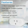 Thumbnail Z-Wave Long Range Smart Plug with Power Monitoring — Smart Plug, Shelly