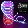 Thumbnail 16.4 Ft. RGB + IC Flow Flexible Neon Outdoor LED Smart Light Strip — LED Strip Lights, MONSTER