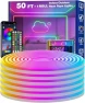 Thumbnail 16.4ft LED Neon Rope Lights with App Control and Remote — LED Strip Lights, RCUICA
