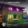 Thumbnail Permanent Outdoor Lights, Smart RGBIC with Tunable White String Lights — LED Strip Lights, Feit Electric