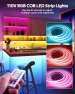 Thumbnail RGB COB LED Strip Light with Remote — LED Strip Lights, Samsion