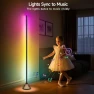 Thumbnail Smart RGB Corner Floor Lamp — LED Strip Lights, NAHIPO