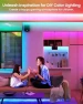 Thumbnail Smart RGB+IC LED Strip Lights with App and Music Sync — LED Strip Lights, Pak