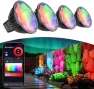 Thumbnail Upgraded Smart WiFi MR16 LED Bulbs Dimmable, RGBW Color Changing, GU5.3 Bi-pin Base — Smart Light Bulb, Makergroup