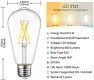 Thumbnail WiFi Dimmable Vintage LED ST21 Edison Smart Bulb — Smart Light Bulb, LVWIT
