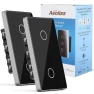 Thumbnail 2nd Generation WiFi Smart Touch Wall Light Switch — Smart Switch, Aeoliss