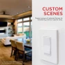 Thumbnail Add-On Switch QuickFit and SimpleWire, In-Wall White Rocker Paddle Only — Smart Switch, UltraPro