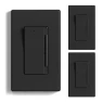 Thumbnail Digital Slide Dimmer Light Switch with Wallplate — Smart Switch, ELEGRP