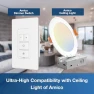 Thumbnail Electronic Dimmer Switch, Touch Button Control, Single-Pole with LED Indicator — Smart Switch, Amico