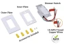 Thumbnail In Wall Dimmer Switch for LED Light/CFL/Incandescent, 3-Way Single Pole Dimmable Slide, 600W max Incandescent, 150W max... — Smart Switch, CLOUDY BAY