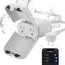 Thumbnail Outdoor Smart Dimmer Plug with 2 Individually Sockets — Smart Plug, ELEGRP