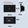 Thumbnail Smart Light Switch 1 Button, Black — Smart Switch, TOZENVAN