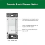 Thumbnail Touch Dimmer Light Switch with Wallplate — Smart Switch, Lutron