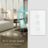 Thumbnail WiFi Smart Wall Touch Light Switch Glass Panel — Smart Switch, MOES
