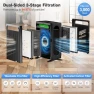 Thumbnail Air Purifier for Home Bedroom Large Room Up to 1,695 Ft² in 1 Hr, HEPA Air Cleaner with Washable Pre-Filter, AHAM... — Air Purifier, KNKA