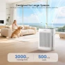 Thumbnail Air Purifier for Home Large Room up to 3000 Ft² — Air Purifier, LUNINO