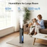 Thumbnail Large Humidifier with Night Light, Smart App & Remote Control — Humidifier, Jingkey
