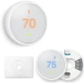 Thumbnail Smart Learning Thermostat with Trim Kit Bundle, White — Smart Thermostat, Google