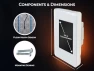 Thumbnail WiFi Touchscreen Programmable Radiant Floor Heating Smart Thermostat — Smart Thermostat, ARDEX