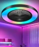 Thumbnail 2 in 1 WiFi RGB-LED Ceiling Fan with Lights and Remote — Smart Fan, Vookea