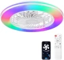 Thumbnail 2 in 1 WiFi RGB-LED Ceiling Fan with Lights and Remote — Smart Fan, Vookea