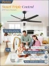 Thumbnail 56'' Smart Ceiling Fan with RGB Lights — Smart Fan, Fanbulous