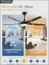 Thumbnail 56'' Smart Ceiling Fan with RGB Lights — Smart Fan, Fanbulous