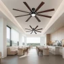 Thumbnail 72 Inch Smart Ceiling Fan with Light and Remote — Smart Fan, Homlit
