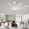 Thumbnail 72 Inch Smart Ceiling Fan with Light and Remote — Smart Fan, Homlit
