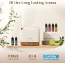 Thumbnail Essential Oil Diffuser with 6 Oil Set — Essential Oil Diffuser, ASAKUKI