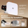 Thumbnail Matter Smart Bathroom Fan with Light — Smart Fan, OREiN