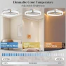 Thumbnail Smart Ceiling Fan with Lights Remote — Smart Fan, DIAMONDFORGE