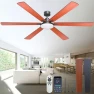 Thumbnail Smart Ceiling Fan with Lights Remote — Smart Fan, DIAMONDFORGE