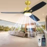 Thumbnail Smart Ceiling Fan with Lights Remote — Smart Fan, DIAMONDFORGE