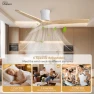 Thumbnail Smart Ceiling Fan with Remote — Smart Fan, Sofucor