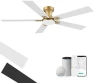 Thumbnail Smart Outdoor Ceiling Fan with Lights and Remote — Smart Fan, cumilo