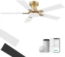 Thumbnail Smart Outdoor Ceiling Fan with Lights and Remote — Smart Fan, cumilo