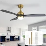 Thumbnail Smart Wood Ceiling Fan with Light — Smart Fan, Sofucor