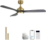 Thumbnail Smart Wood Ceiling Fan with Light — Smart Fan, Sofucor