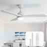 Thumbnail Smart Wood Ceiling Fan with Light — Smart Fan, Sofucor