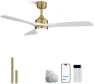 Thumbnail Smart Wood Ceiling Fan with Light — Smart Fan, Sofucor