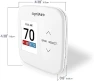 Thumbnail Wi-Fi Programmable Thermostat, Multi-Stage Universal with IAQ Control — Smart Thermostat, AprilAire
