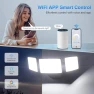 Thumbnail 100W Smart Flood Lights Outdoor, 3 Adjustable Heads, 9000LM Dimmable Hardwired Security Light, WiFi Alexa Control... — Smart Light Bulb, Onforu