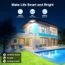 Thumbnail 100W Smart Flood Lights Outdoor, 3 Adjustable Heads, 9000LM Dimmable Hardwired Security Light, WiFi Alexa Control... — Smart Light Bulb, Onforu