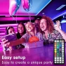 Thumbnail 50ft Led Strip Lights, Smart Led Lights Strip Music Sync Color Changing Lights App Control and 23keys Remote, Led Lights... — LED Strip Lights, Tenmiro