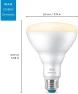 Thumbnail 65W BR30 Soft White LED Smart Bulb - Pack of 6 — Smart Light Bulb, WiZ Connected