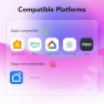 Thumbnail Matter BR30 Smart Light Bulbs — Smart Light Bulb, OREiN