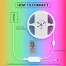 Thumbnail RGB LED Strip Light Wireless Smart Controller — LED Strip Lights, PAUTIX