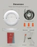 Thumbnail Smart LED Disk Light Pro 4-Pack — Smart Light Bulb, Lumary